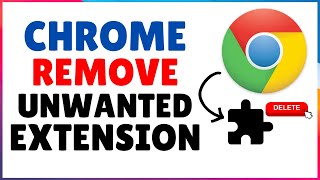 How to Remove Extensions in Google Chrome Browser  Disable Chrome Extensions [upl. by Akinal]