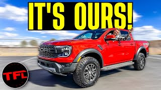 We Just Bought One of the FIRST New 2024 Ford Ranger Raptors Heres Which Options We Skipped [upl. by Naihtniroc]