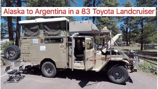 Alaska to Argentina 40000 miles in a 1983 Toyota Landcruiser [upl. by Anilecram]