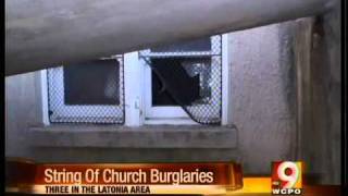 Church robberies in Latonia area [upl. by Loredana53]