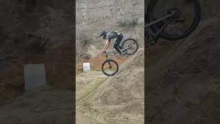 First Try Dirt Jumps at Kamloops Bike Ranch mtbdirtjump mtb [upl. by Nieberg]