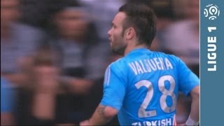 Great free kick Mathieu VALBUENA 58  FC Lorient  Olympique de Marseille 02  20132014 [upl. by Hudson215]