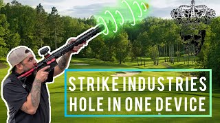 Strike Industries Oppressor Golf Ball launcher [upl. by Dduj]