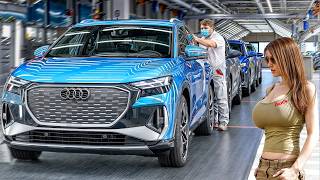 AUDI Assembly🚘2024 Production plant – Manufacturing R8 Q7 Q3 A4 Q8 A8 A7 A6😲Factory tour [upl. by Blight]