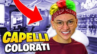 MI COLORO i CAPELLI senza DIRLO AI MIEI GENITORI😱capelli assurdi [upl. by Aibar]