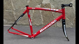 Bianchi C2C Via Nirone 7 700c L 56  alucarbon frameset [upl. by Shamus388]