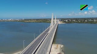 Kigamboni Bridge in Dar Es SalaamTanzania [upl. by Barbarese]