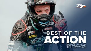 Best Of The Action  18  2023 Isle of Man TT RacesIsle of Man TT Races [upl. by Acey638]