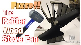 Fixing the Peltier Wood Stove Fan [upl. by Llerdna]