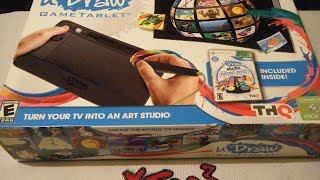 UDraw Game Tablet unboxing en español [upl. by Eijneb746]