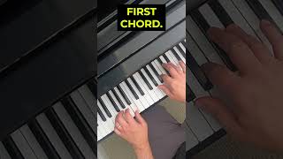 How to Play Faithfully by Journey Easy Piano Tutorial shorts pianotutorial [upl. by Slin]