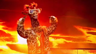 the masked singer season 4 giraf performance [upl. by Hester]