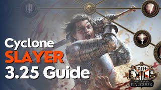 PoE 325 Cyclone Slayer League Starter Build Guide [upl. by Ramsdell176]