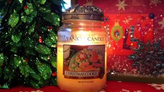 Yankee Candle Christmas Cookie Review [upl. by Barber]