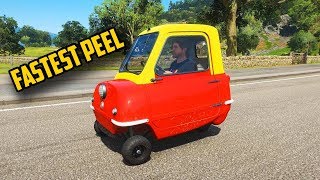 FASTEST 3 WHEELED PEEL P50  FORZA HORIZON 4 [upl. by Ronyar]