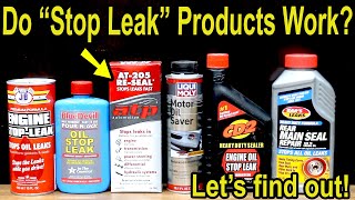 Do Stop Leak Products Work Do They Damage Engine Seals Will They Destroy an Engine Lets Find Out [upl. by Lyndes]