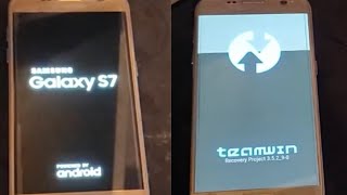 2022 Samsung Galaxy S7Edge  How to Install TWRP Custom Recovery With ODIN [upl. by Aleyak]