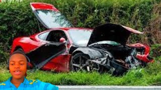 EXPENSIVE CAR CRASHES REACTION [upl. by Oiluarb181]