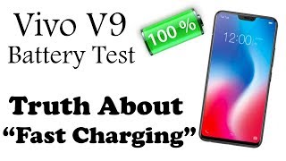 Vivo V9 Battery Charging Actual Time Test  The Truth About Fast Charging 2018  watch till end [upl. by Rudolf]