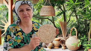 gilan village Handicrafts Crafting Traditional Handicrafts through Kapoo Weaving and Basketry 🧺” [upl. by Inirt]