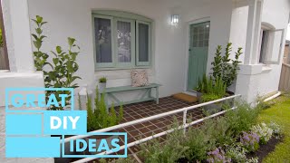 Easy Front of House Makeover  DIY  Great Home Ideas [upl. by Bianca]