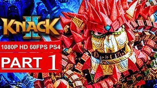 KNACK 2 Gameplay Walkthrough Part 1 1080p HD 60FPS PS4 PRO  No Commentary [upl. by Tiebout208]