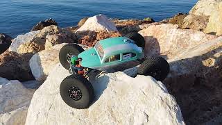 RC4WD BULLY II AND CUSTOM PRO SHAFTY IN BRAKEWATER [upl. by Sandberg]