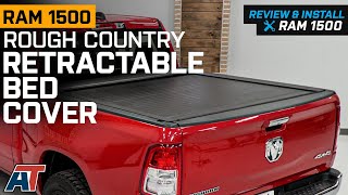 20192022 RAM 1500 Rough Country Retractable Bed Cover Review amp Install [upl. by Names]