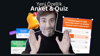 Yeni Canva Özelliği Anket ve Quizler [upl. by Sherburn]