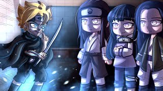 Hyuga clan React To Boruto Uzumaki  Gacha React [upl. by Loella552]