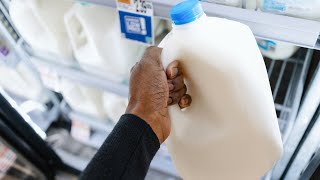 Dairy workers strike causes milk rationing at some Victorian stores [upl. by Eelynnhoj98]