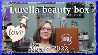 Lurella beauty box  another great box  August 2022 [upl. by Eecyac]