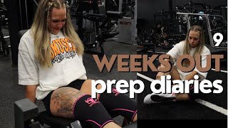 prep is prepping  9 weeks out  natural wellness bodybuilding [upl. by Pascal768]