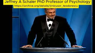 Jeffrey A Schaler PhD Professor of Psychology [upl. by Haiel]