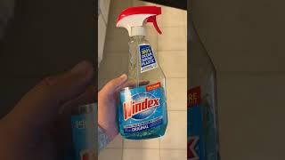 Windex Glass and Window Cleaner Spray Bottle  Product Review [upl. by Britni153]