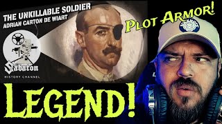 The Unkillable Soldier – Adrian Carton de Wiart – Sabaton History  REACTION [upl. by Rabin463]