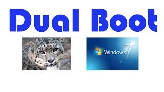 Setup Dual Boot Windows 7 and OS X EasyBCD [upl. by Utica]