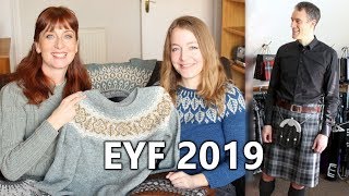 Edinburgh Yarn Festival 2019 amp Jenn Steingass  Ep 74  Fruity Knitting [upl. by Novyar]