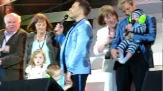 Westlife Farewell Tour  07  Queen Of My Heart With Families Croker 22nd June [upl. by Noillid]