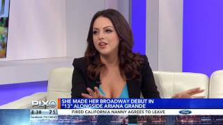 Elizabeth Gillies entrevista Morning News [upl. by Elram133]