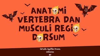 ANATOMI VERTEBRA DAN MUSCULI REGIO DORSUM [upl. by Hamrah787]