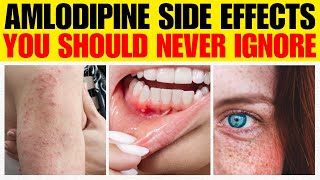 Amlodipine weird side effects amp consequences how to reduce the risk [upl. by Ailed813]