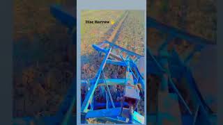 Disc Harrow 🤟agriculture 👍 implements cultivation farming shorts [upl. by Feilak963]