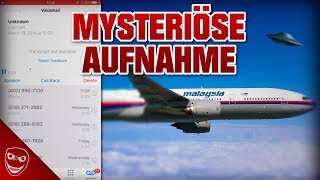 Mysteriöser Tweet verunsichert das Internet Gruselige MH370 Tonaufnahme über Aliens  Strayedaway [upl. by Einram]