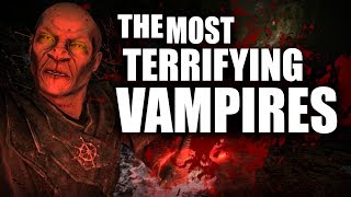 Skyrim  Top 5 Most TERRIFYING Vampires  Elder Scrolls Lore [upl. by Ihsoyim318]