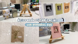 decorando mi habitación con pequeños DIY  aesthetic DIY ft SheinaArt [upl. by Eciryt]