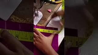 Easy Knife pleats fashion stitching sewingtutorialshorts ytshorts [upl. by Farrand]