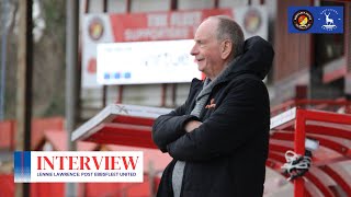 💬 “We thoroughly deserved that result”  Lennie Lawrence post Ebbsfleet United [upl. by Ettesoj865]