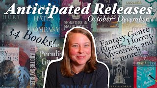 Anticipated Releases for October  December  34 Books [upl. by Xenia]