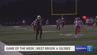 Silsbee High School stays undefeated beating West Brook 2713 [upl. by Iret]